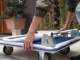CÁCH GẤP XE ĐẨY HÀNG VÀ BẢO QUẢN XE ĐẨY ĐÚNG CÁCH