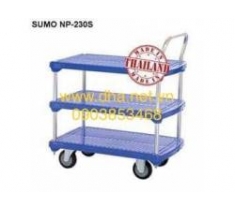 Xe đẩy SUMO 300Kg 3 tầng nhựa