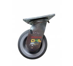 DHA CASTER  5'' Bánh xe cao su 125 xoay