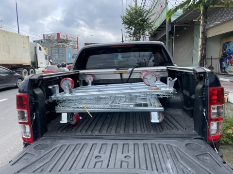 Giao Lồng thép trữ hàng cho Đại lý Bánh xe đẩy ở Củ Chi