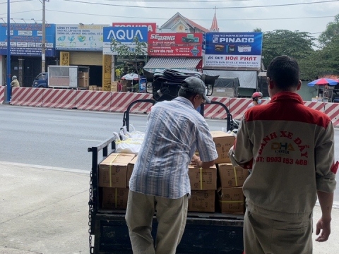 Giao bánh xe đẩy DHA CASTER cho các nhà máy Bình Dương, Đồng Nai và TP. HCM