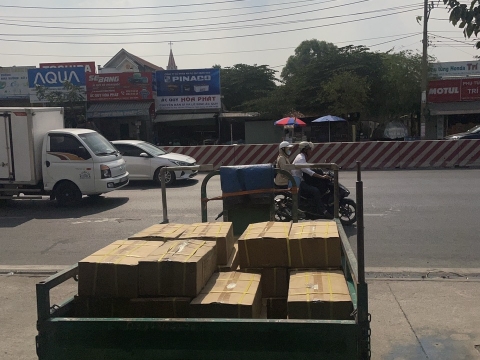 Giao bánh xe đẩy DHA CASTER cho các nhà máy Bình Dương, Đồng Nai và TP. HCM